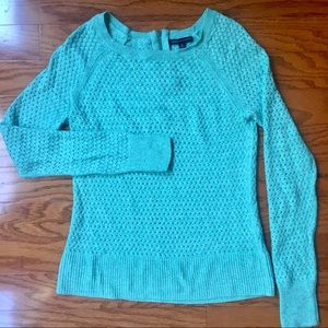 American eagle women’s sz small mint green sweater